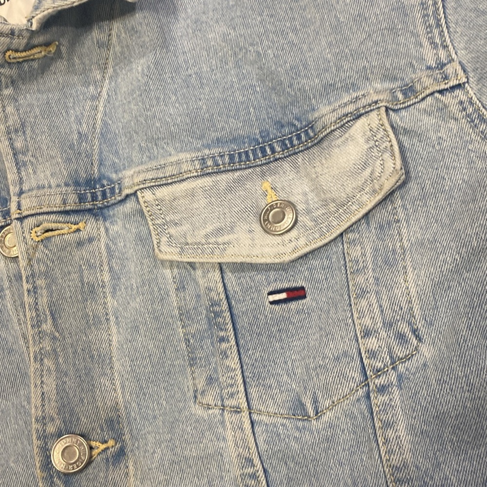 Tommy Hilfiger denim, trucker jacket, size medium - Picture 2 of 11